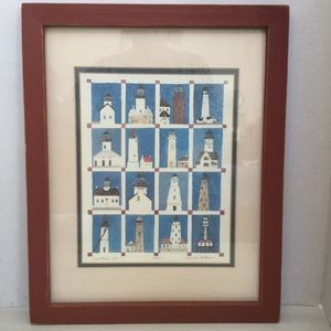 Sandra Peterson Quilt Series USA LE Lithograph